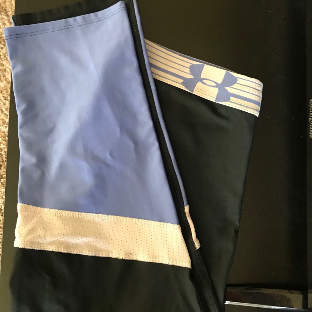 Under Armour Tights, Black, Sz 4